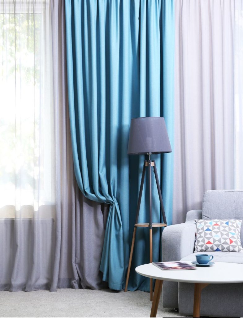 new curtains and blinds
